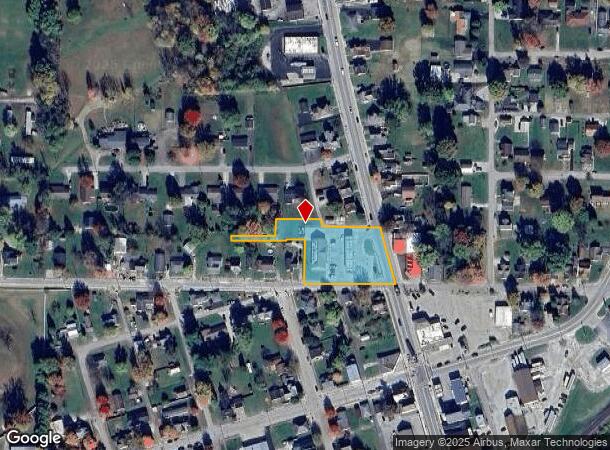 503 N Buckeye St, Osgood, IN Parcel Map