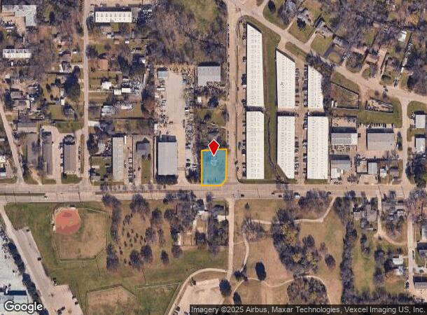 1201 S Wildwood Dr, Irving, TX Parcel Map