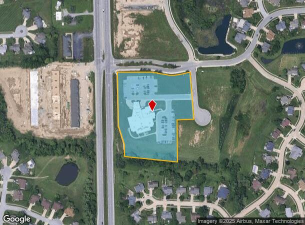 11055 Twin Creeks Cv, Fort Wayne, IN Parcel Map