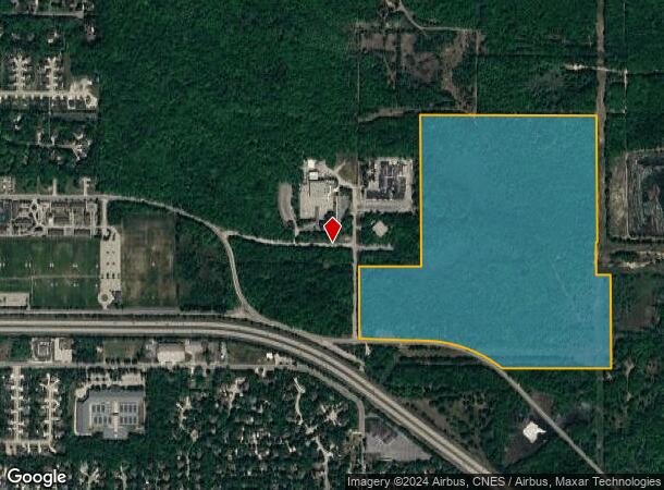  1801 Larkin Center Dr, Midland, MI Parcel Map