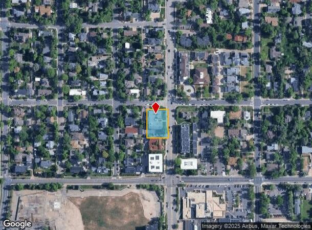  2845 Broadway St, Boulder, CO Parcel Map