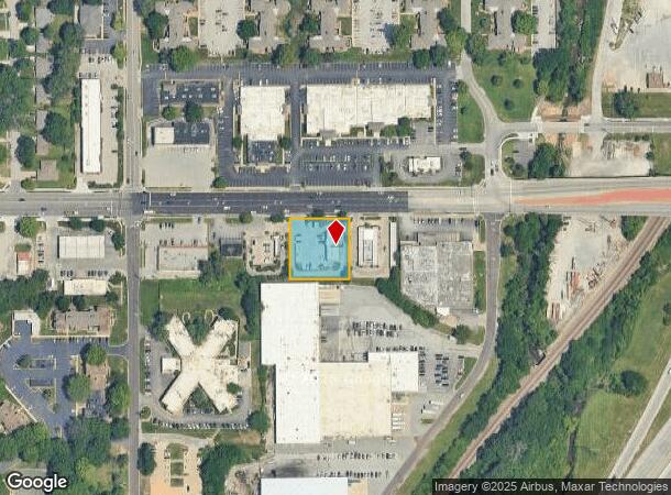  10107 W 75Th St, Overland Park, KS Parcel Map