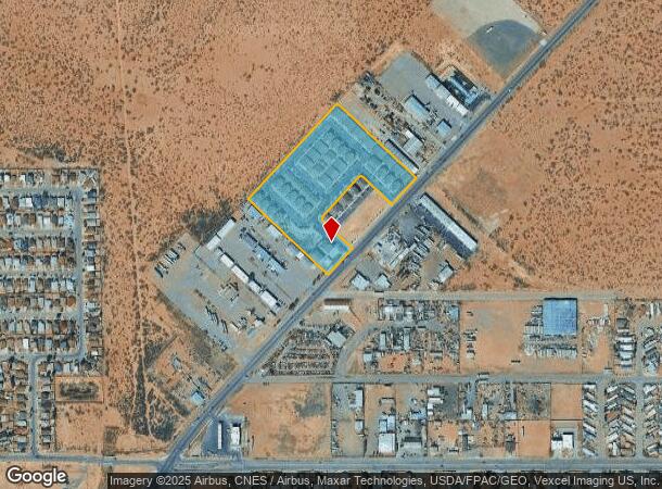 11001 Dyer St, El Paso, TX Parcel Map