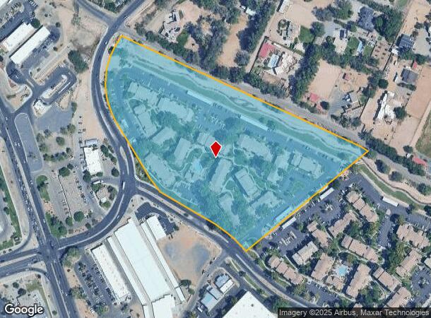  3505 Calle Cuervo Nw, Albuquerque, NM Parcel Map