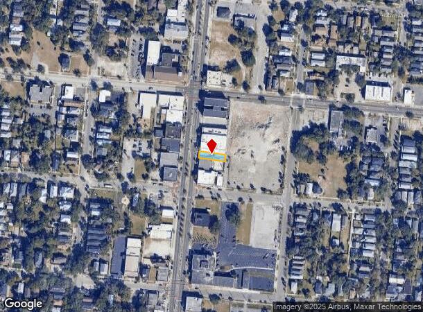 1719 N Main St, Jacksonville, FL Parcel Map