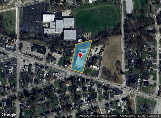  500 E Main St, Ashland, OH Parcel Map