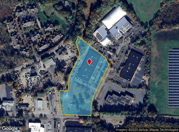  534 Boston Post Rd, Wayland, MA Parcel Map