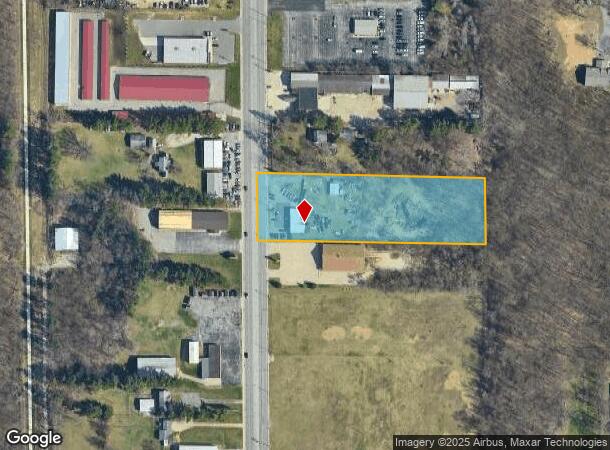 51286 933 N, South Bend, IN Parcel Map