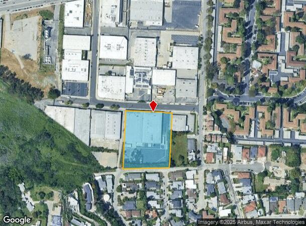 5922 Bowcroft St, Los Angeles, CA Parcel Map