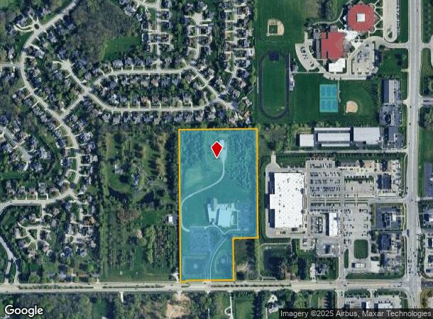  13450 E 116Th St, Fishers, IN Parcel Map