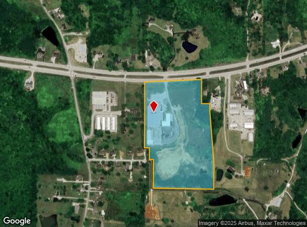 6965 Us Highway 50, Aurora, IN Parcel Map