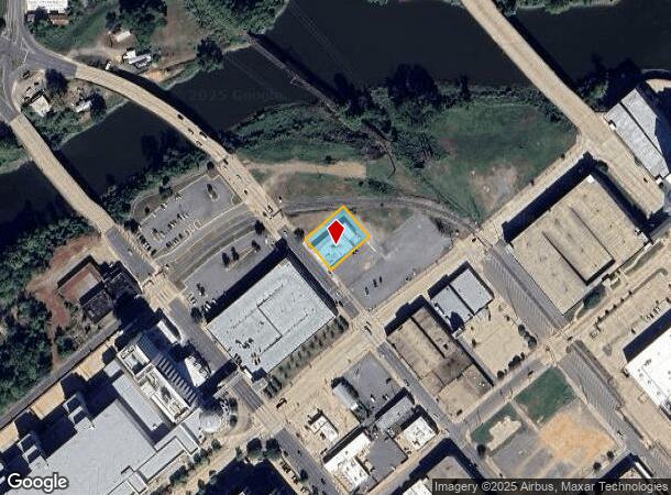  107 Spring St, Shreveport, LA Parcel Map