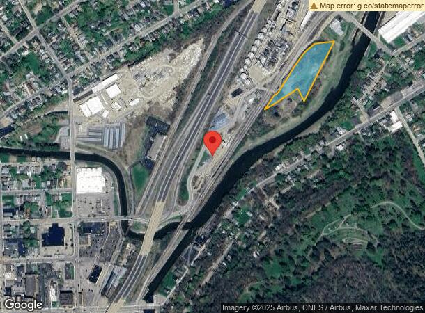  136 Hilton St, Bradford, PA Parcel Map