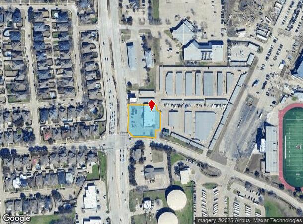  4300 Main St, The Colony, TX Parcel Map