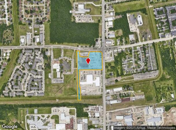  3517 N Main St, Baytown, TX Parcel Map