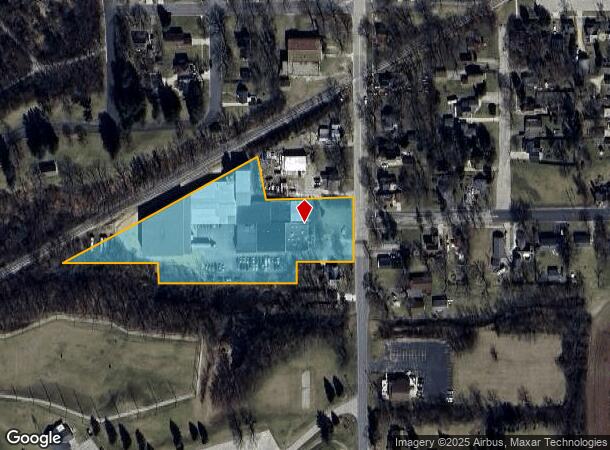 540 S 2Nd St, Delavan, WI Parcel Map