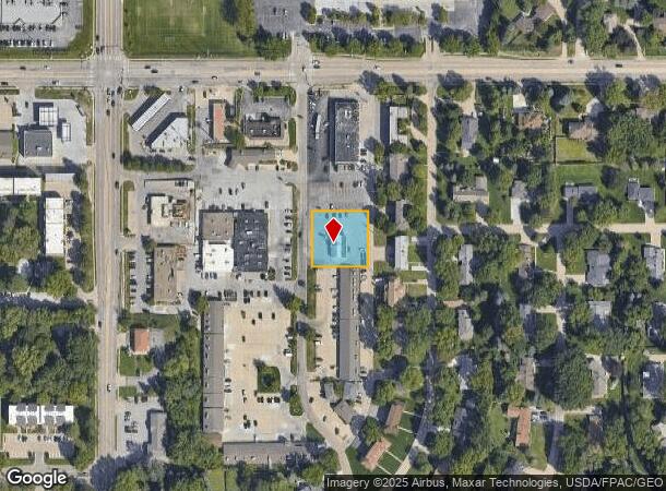 1209 S 119Th St, Omaha, NE Parcel Map