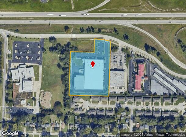  1520 E Evergreen St, Springfield, MO Parcel Map