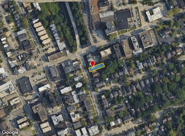 315 N Neville St, Pittsburgh, PA Parcel Map