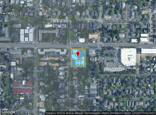 5316 E Burnside St, Portland, OR Parcel Map