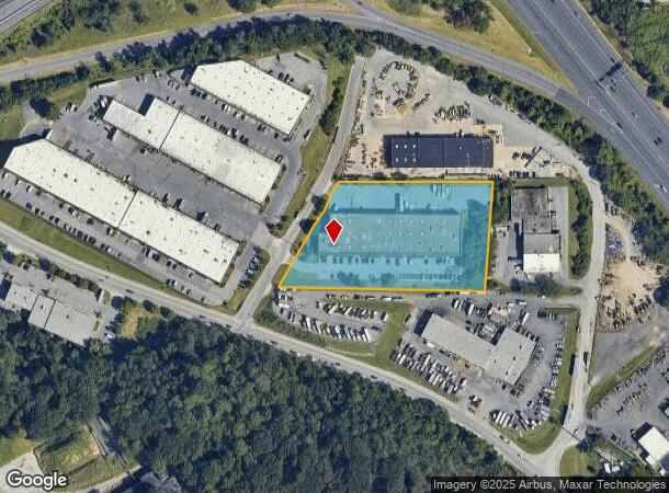 3721 Old Georgetown Rd, Halethorpe, MD Parcel Map