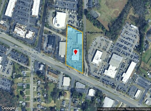 8718 W Broad St, Henrico, VA Parcel Map