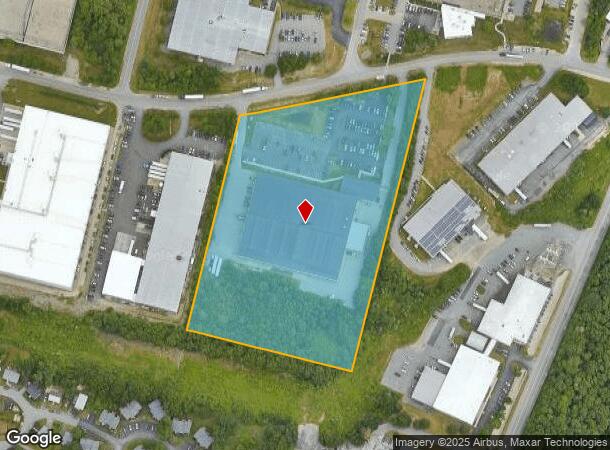  575 Currant Rd, Fall River, MA Parcel Map