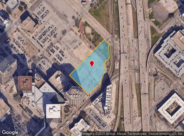 710 Leonard St, Dallas, TX Parcel Map
