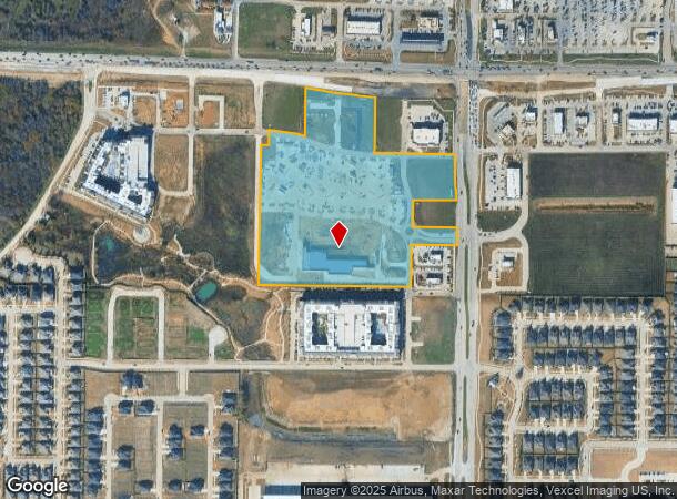  899 University Dr, Frisco, TX Parcel Map