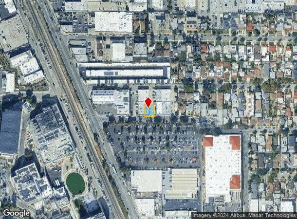  651 W Harvard St, Glendale, CA Parcel Map