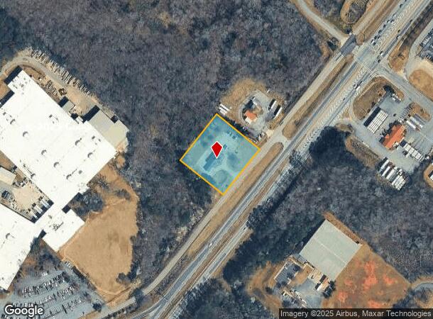  205 Collins Industrial Blvd, Athens, GA Parcel Map