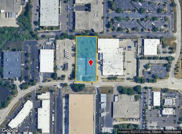 1216 Tower Rd, Schaumburg, IL Parcel Map