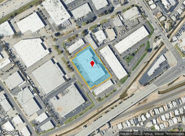  191 Granite St, Corona, CA Parcel Map