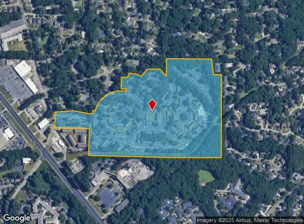  1202 Wexford Hills Pky Se, Smyrna, GA Parcel Map