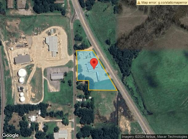  635 Mount Pleasant St, Pittsburg, TX Parcel Map