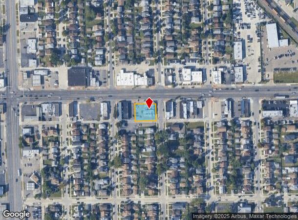  15201 W Warren Ave, Dearborn, MI Parcel Map