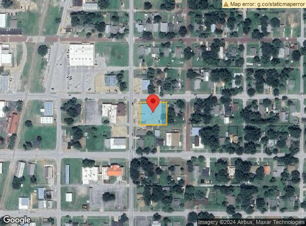  119 N Chestnut St, Bristow, OK Parcel Map