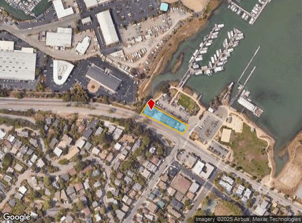  1750 Bridgeway, Sausalito, CA Parcel Map