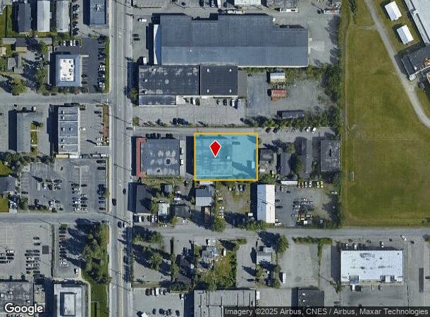 704 W 26Th Ave, Anchorage, AK Parcel Map