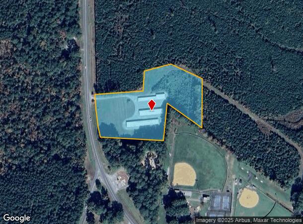 9495 Buckley Hall Rd, Mathews, VA Parcel Map