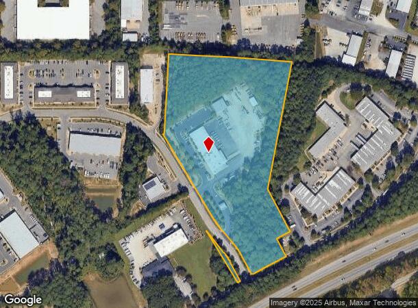 2020 Energy Dr, Apex, NC Parcel Map