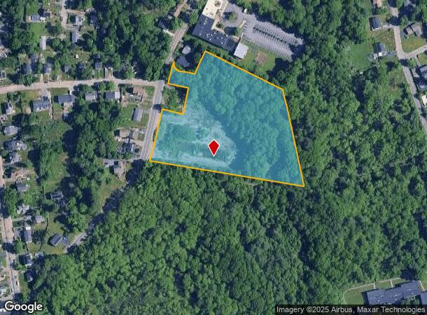 648 Summer St, Brockton, MA Parcel Map