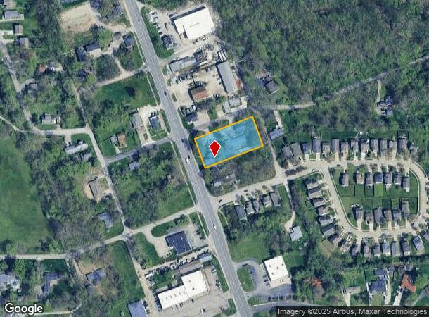 7507 Michigan Rd, Indianapolis, IN Parcel Map