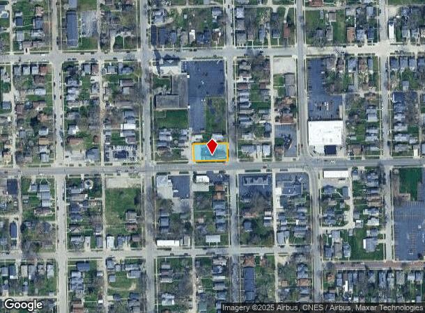  1010 Spring St, Fort Wayne, IN Parcel Map