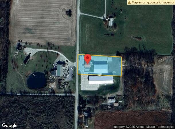  1560 N State Road 5, Larwill, IN Parcel Map