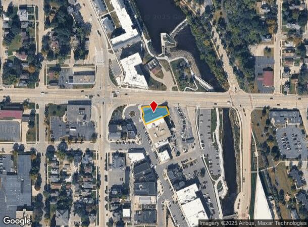  549 W Washington St, West Bend, WI Parcel Map