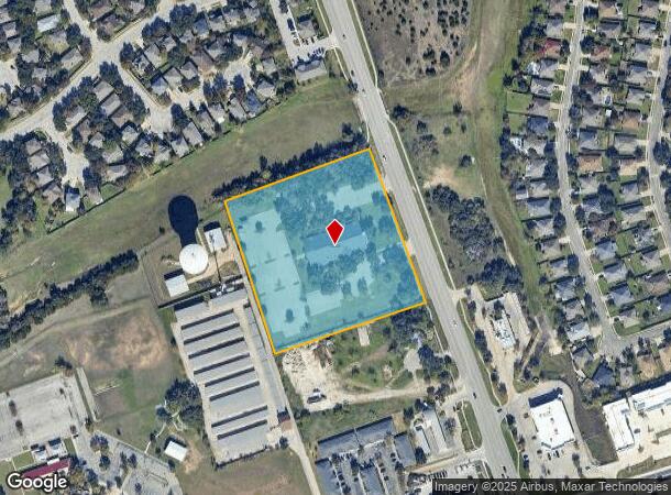 2101 Bagdad Rd, Cedar Park, TX Parcel Map