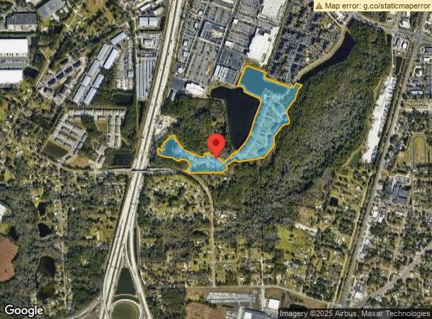  12900 Broxton Bay Dr, Jacksonville, FL Parcel Map