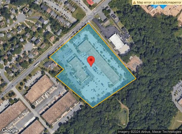  9411 Philadelphia Rd, Rosedale, MD Parcel Map