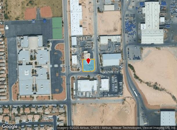 3475 John Peter Lee St, North Las Vegas, NV Parcel Map